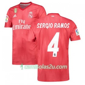 Camisolas de Futebol Real Madrid SERGIO RAMOS 4 Equipamento 3ª 2018/19 Manga Curta